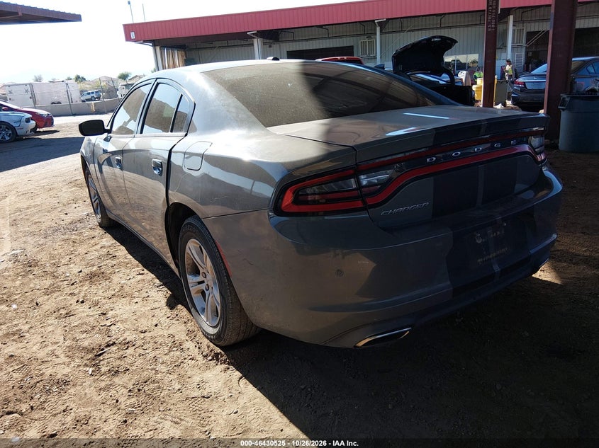 Vin: 2c3cdxbg3kh664445, lot: 46930883, dodge charger sxt rwd 20193