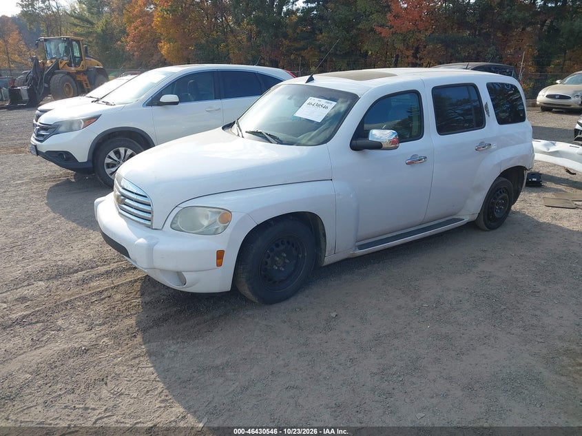 2011 Chevrolet Hhr Lt, Rear, IAAI, VIN 3GNBACFU9BS642317 — photo 2