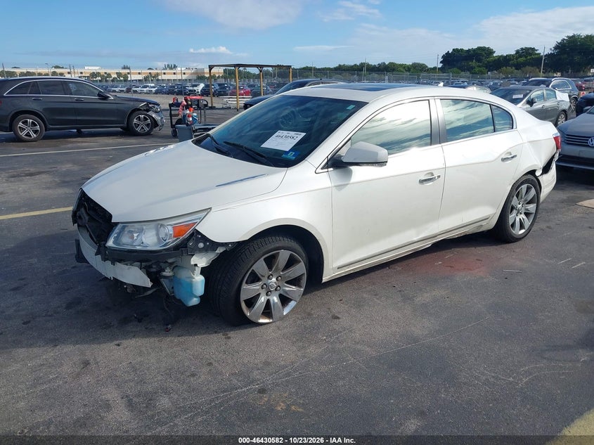 Vin: 1g4gd5ed8bf155953, lot: 46930940, buick lacrosse cxl 20112