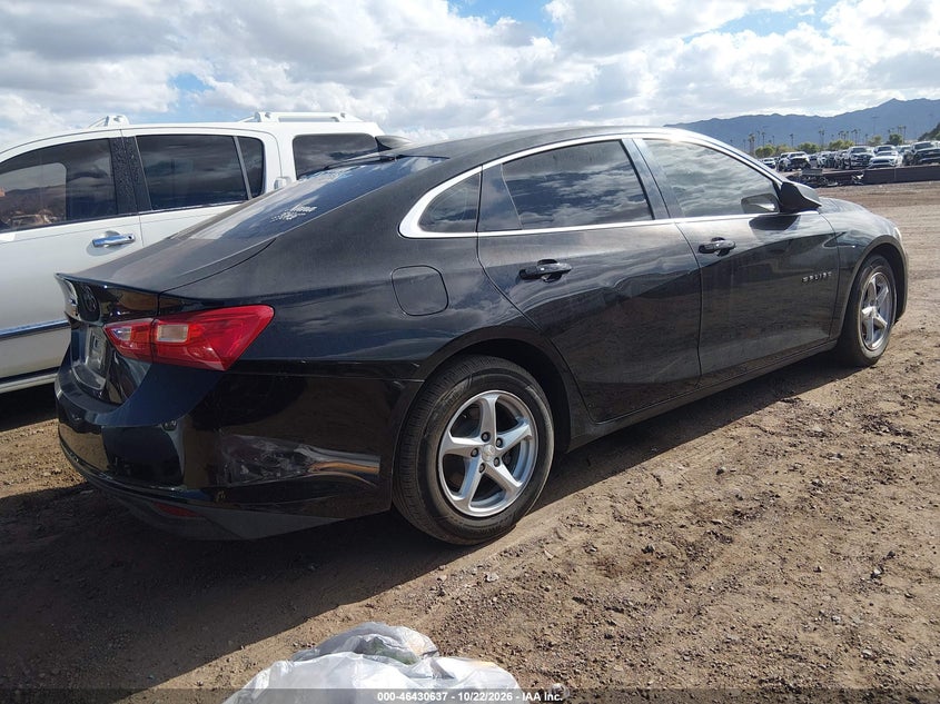 Vin: 1g1zb5st9jf230505, lot: 46930995, chevrolet malibu 1ls 20184