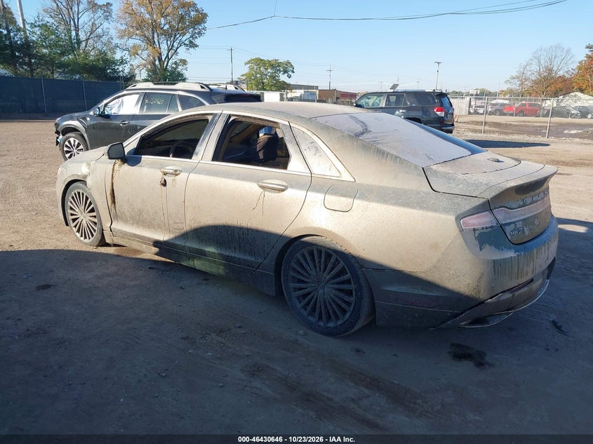 Vin: 3ln6l5e90hr645373, lot: 46931004, lincoln mkz reserve 20173