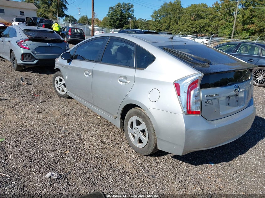 Vin: jtdkn3du9c5519807, lot: 46931122, toyota prius two 20123