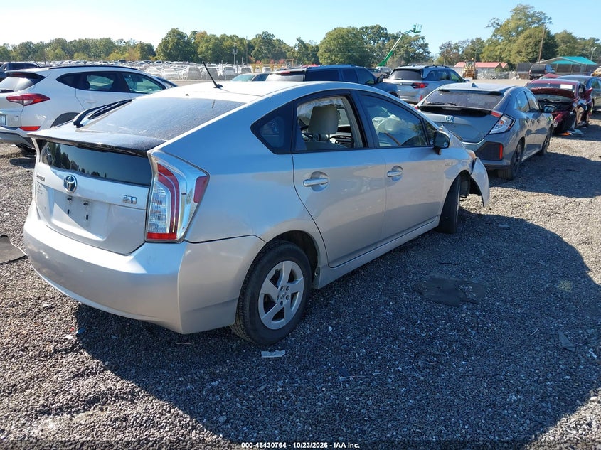 Vin: jtdkn3du9c5519807, lot: 46931122, toyota prius two 20124