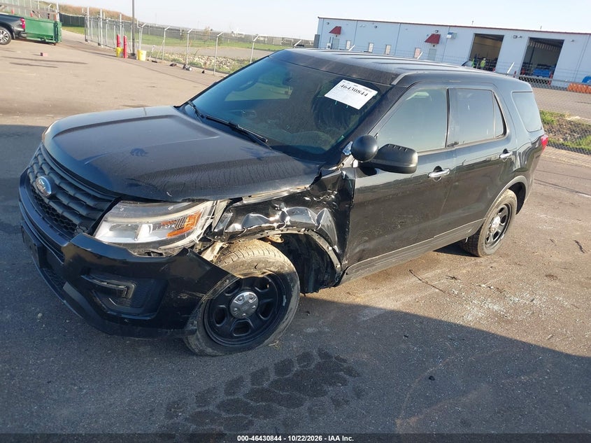 Vin: 1fm5k8ar0hgd57673, lot: 46931202, ford utility police interceptor 20172