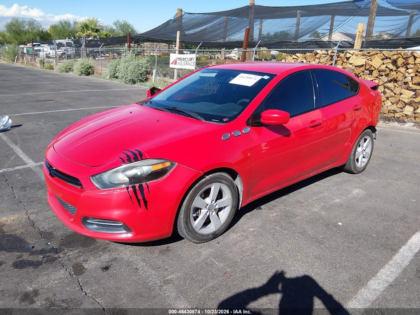 Vin: 1c3cdfbb9gd652870, lot: 46931232, dodge dart sxt 20162