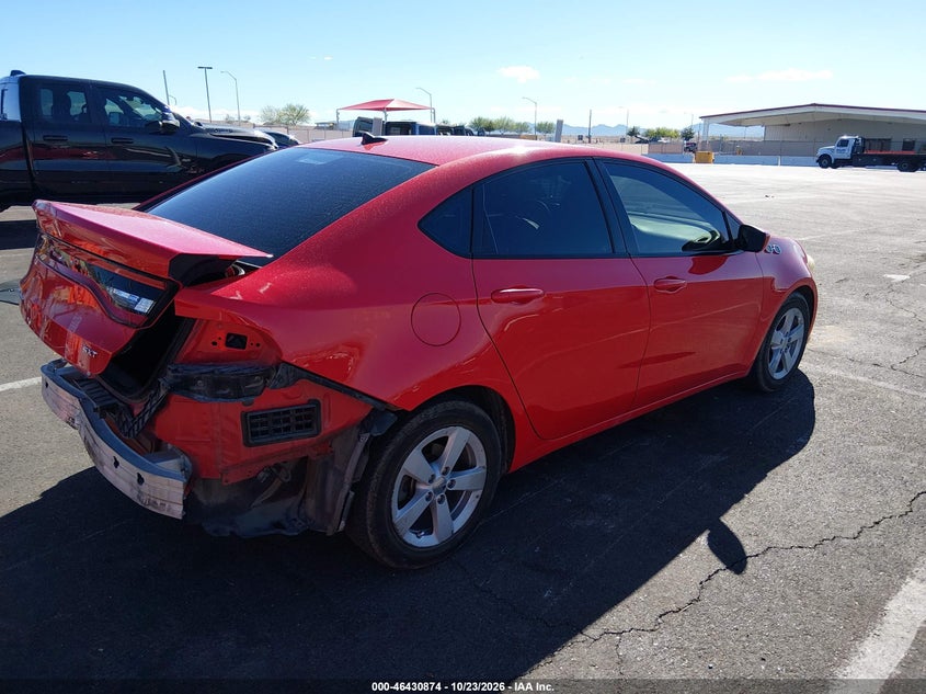 Vin: 1c3cdfbb9gd652870, lot: 46931232, dodge dart sxt 20164