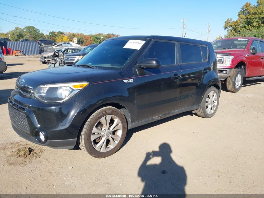Vin: kndjp3a55g7351001, lot: 46931258, kia soul + 20162