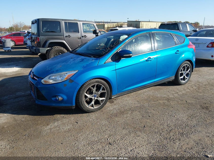 Vin: 1fadp3k2xel107629, lot: 46931275, ford focus se 20142