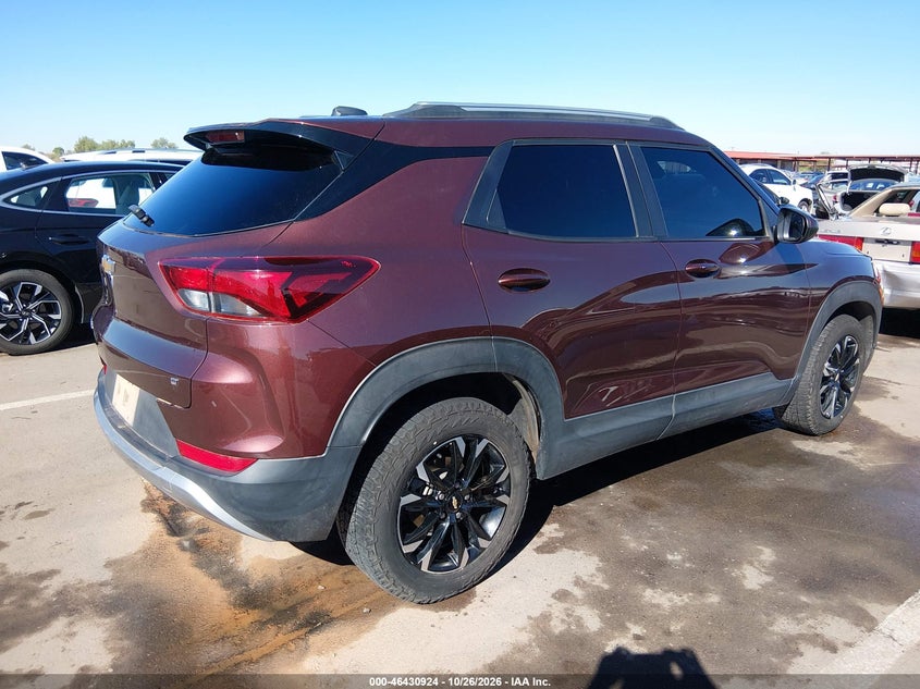 Vin: kl79mpsl6pb128427, lot: 46931282, chevrolet trailblazer fwd lt 20234