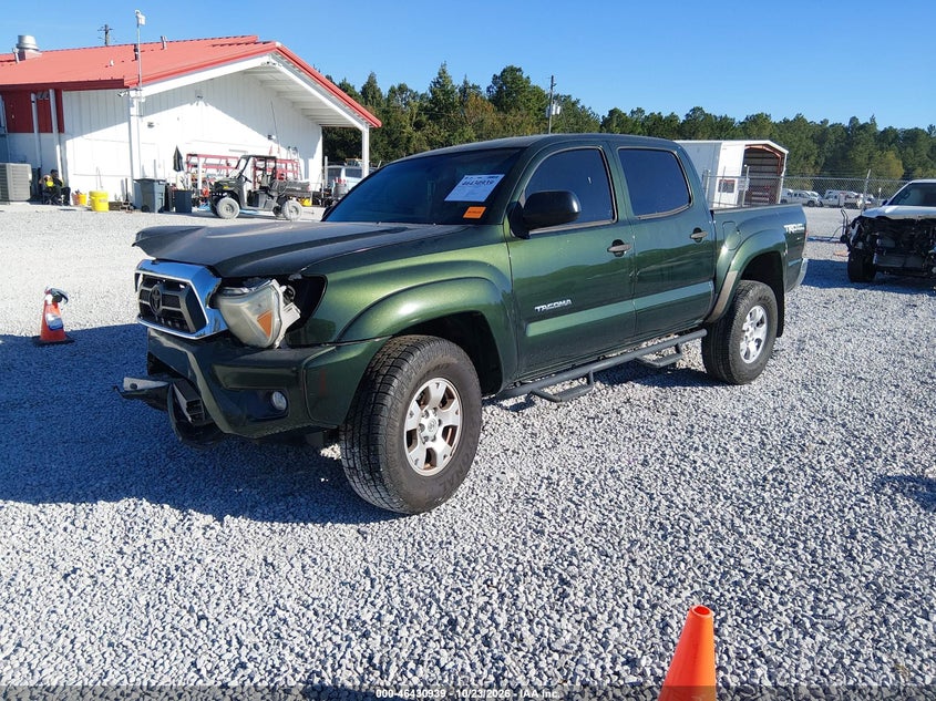2013 Toyota Tacoma Base V6, Правый перёд, IAAI, VIN 5TFLU4EN6DX073920 — фото 2