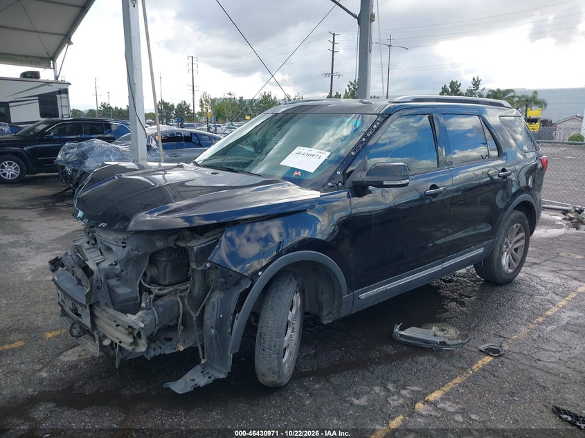 Vin: 1fm5k7d81hgb00020, lot: 46931329, ford explorer xlt 20172