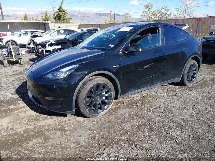 Vin: 7saygdee4pa051586, lot: 46931374, tesla model y awd/long range dual motor all-wheel drive 20232