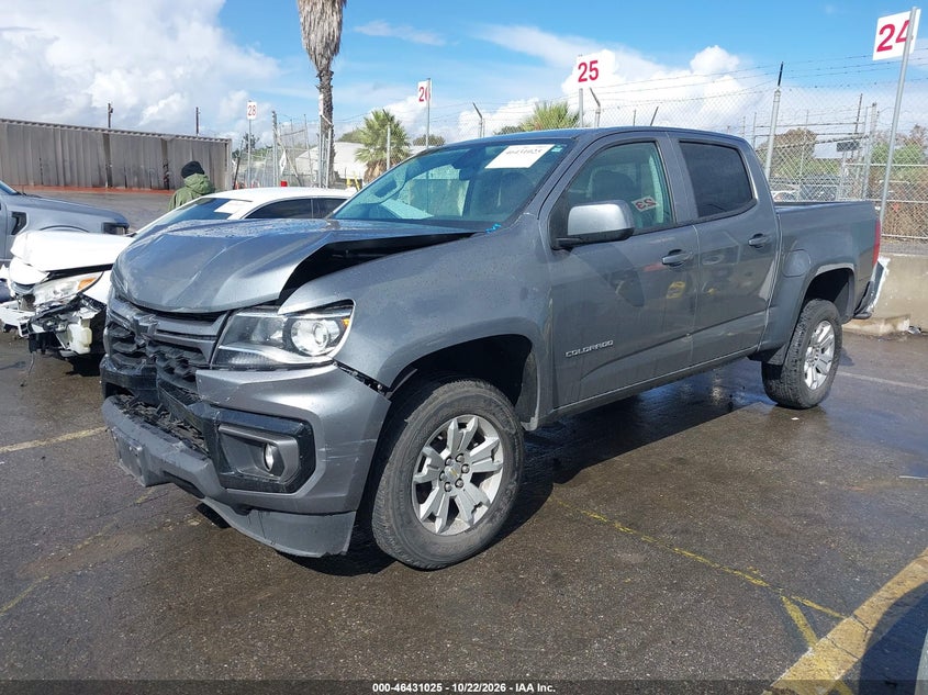 Vin: 1gcgscea1n1293307, lot: 46931383, chevrolet colorado 2wd  short box lt 20222