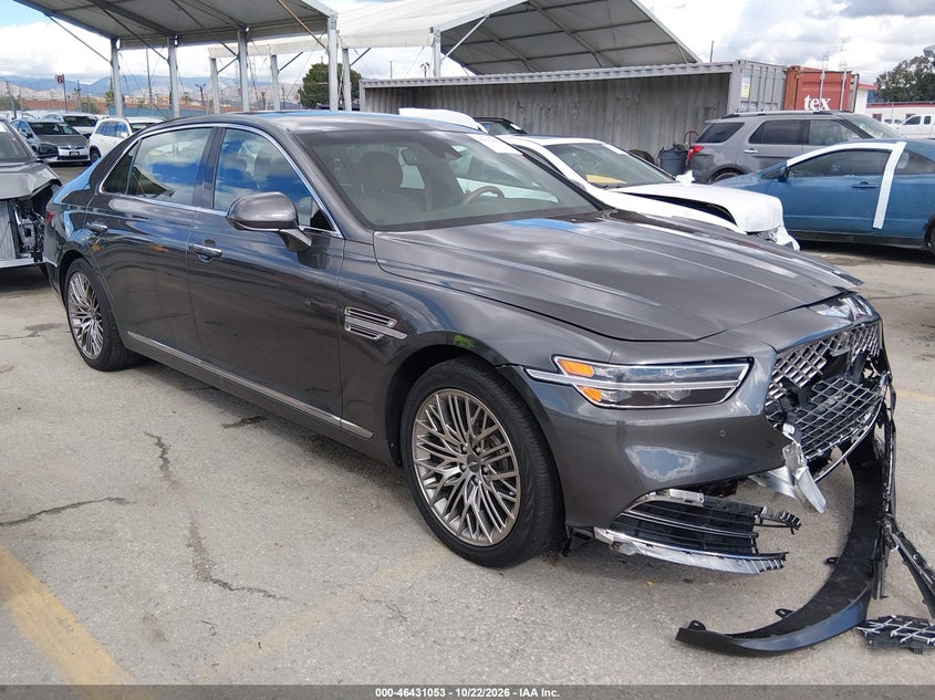 Vin: kmtf34pa6mu089483, lot: 46931411, genesis g90 3.3t premium rwd 2021 img_1