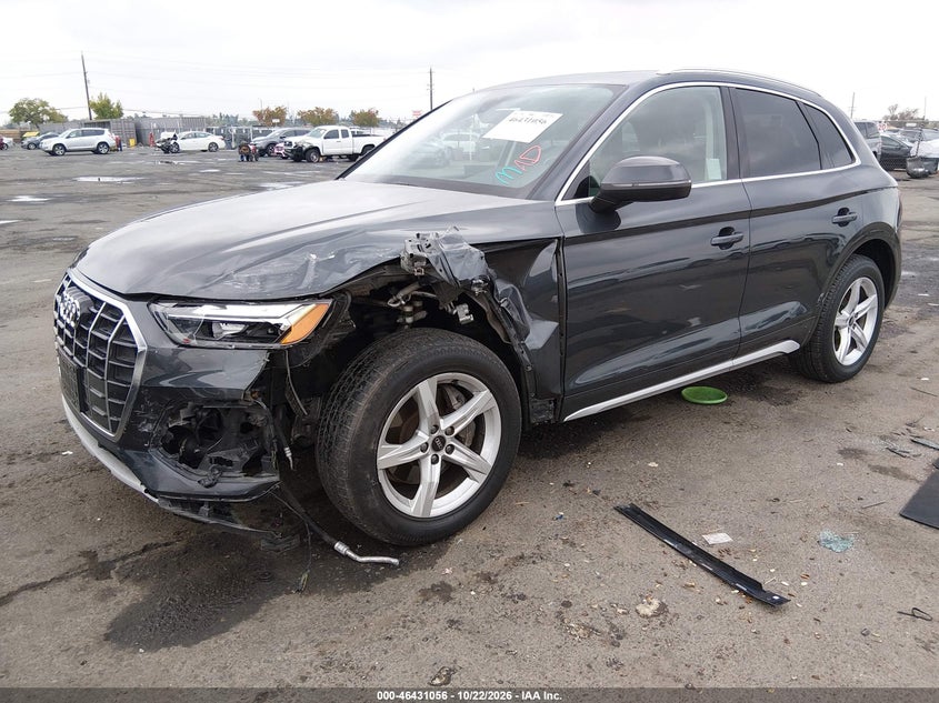 Vin: wa1abafy4n2123288, lot: 46931414, audi q5 premium 40 tfsi quattro s tronic 20222