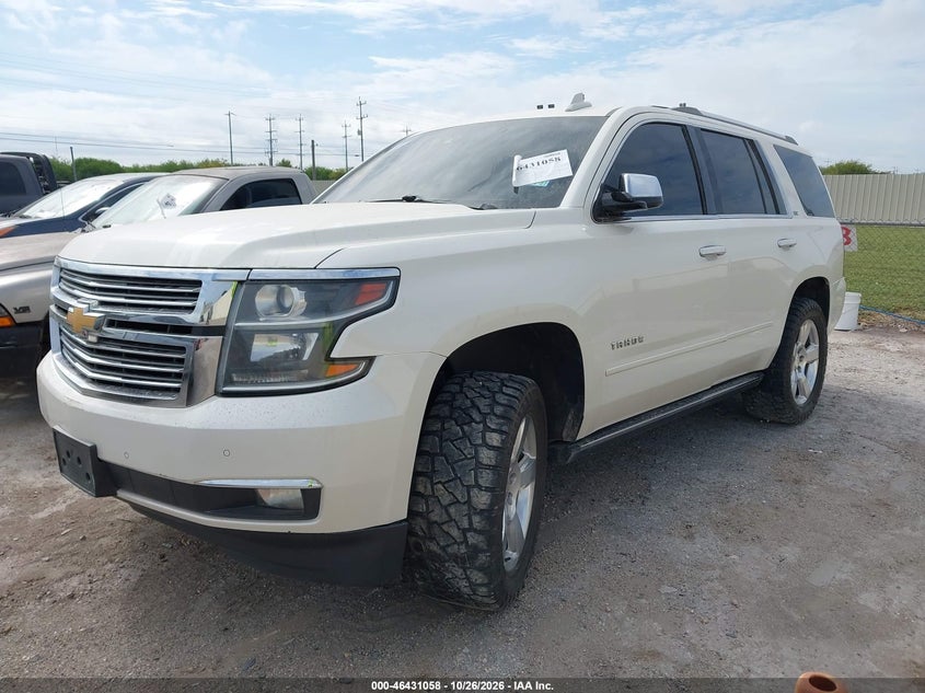 Vin: 1gnskckc3fr507305, lot: 46931416, chevrolet tahoe ltz 20152