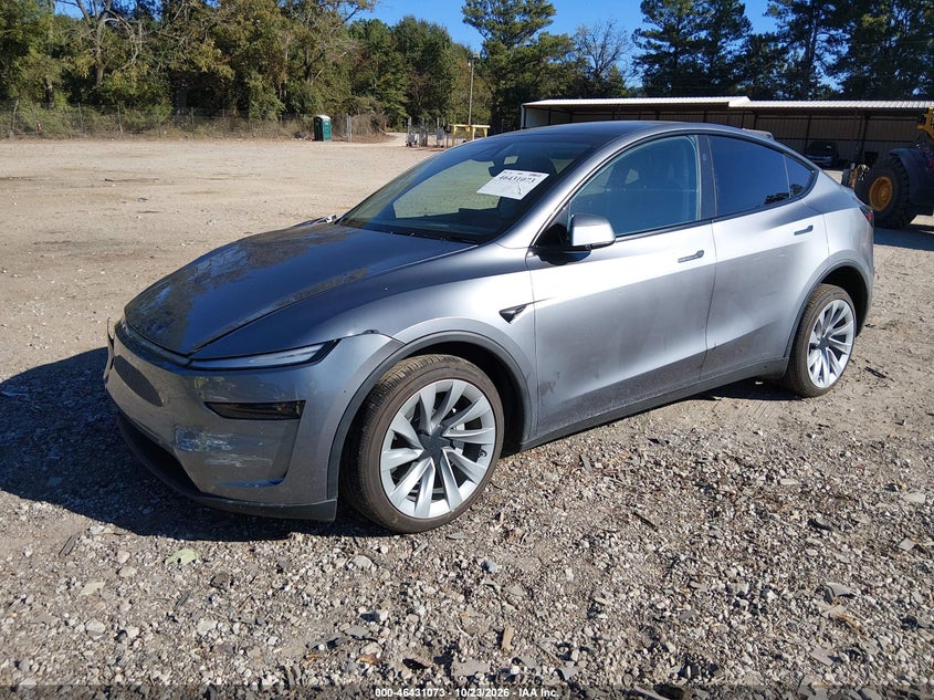 2026 Tesla Model Y All-Wheel Drive/Long Range Launch Series/Premium All-Wheel Drive, Удар спереди, IAAI, VIN 7SAYGDEE5TA457256 — фото 2