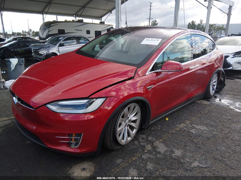 Vin: 5yjxcae22gf002222, lot: 46931436, tesla model x 60d/70d/75d/90d 20162