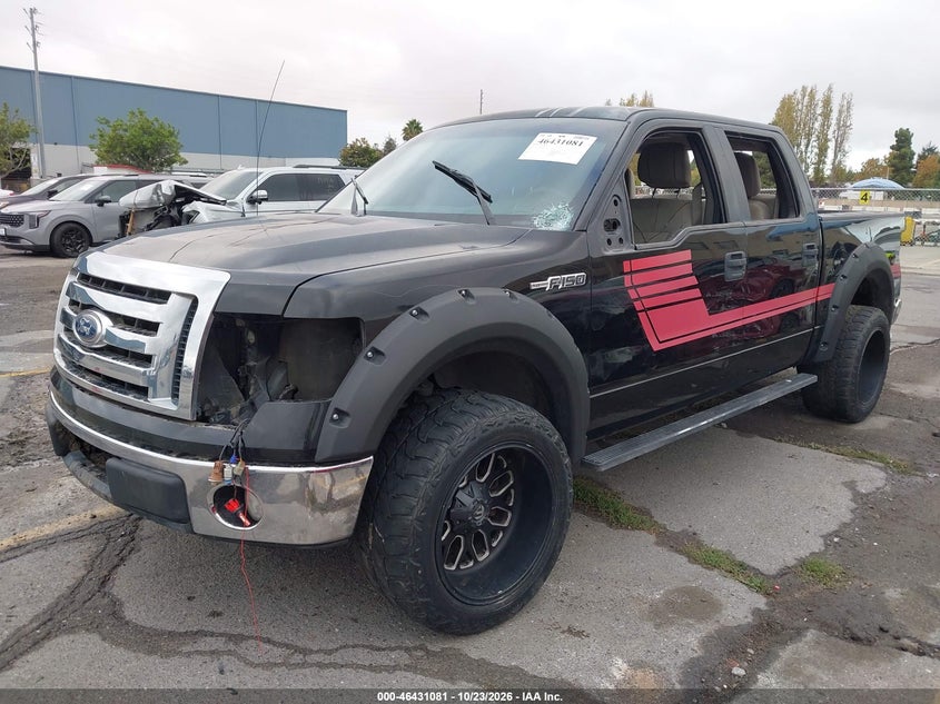 Vin: 1ftfw1cv8ake60647, lot: 46931439, ford f-150 fx2 sport/harley-davidson/king ranch/lariat/platinum/xl/xlt 20102
