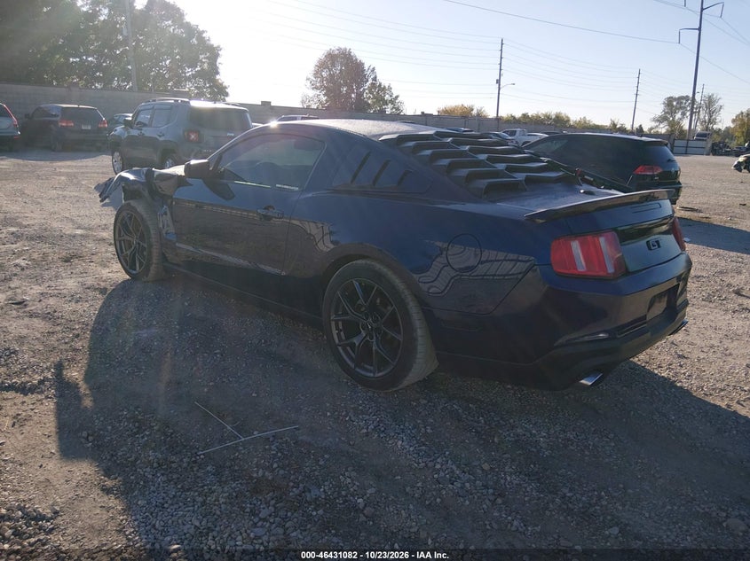 Vin: 1zvbp8cf0c5247378, lot: 46931440, ford mustang gt premium 20123