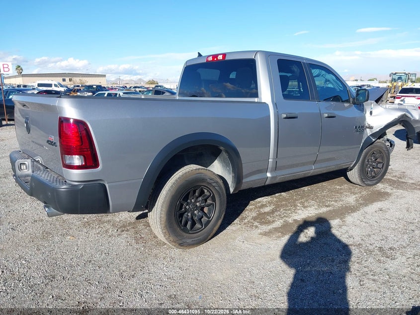 Vin: 1c6rr7gt5ms590560, lot: 46931453, ram 1500 classic warlock  4x4 6'4 box 20214