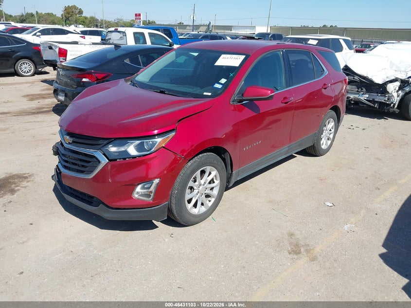 Vin: 2gnaxjev7j6289968, lot: 46931461, chevrolet equinox lt 20182