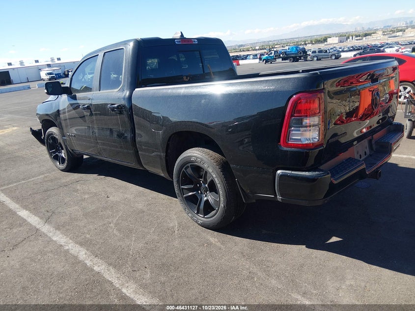 Vin: 1c6rrebg8mn747138, lot: 46931485, ram 1500 big horn  4x2 6'4 box 20213