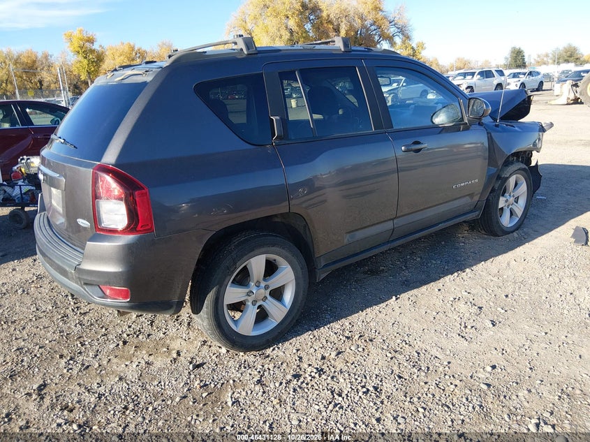Vin: 1c4njdeb5gd776227, lot: 46931486, jeep compass latitude 20164