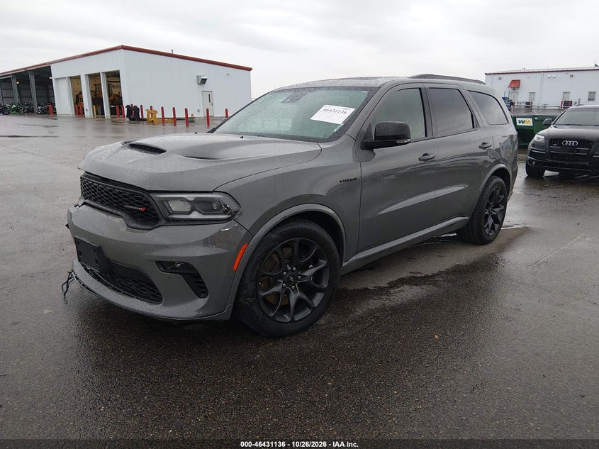 Vin: 1c4sdjct7mc606053, lot: 46931494, dodge durango r/t awd 20212