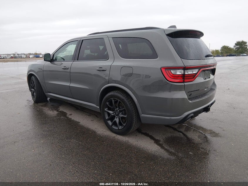 Vin: 1c4sdjct7mc606053, lot: 46931494, dodge durango r/t awd 20213