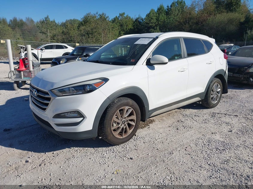 Vin: km8j33a40ju691115, lot: 46931498, hyundai tucson sel 20182