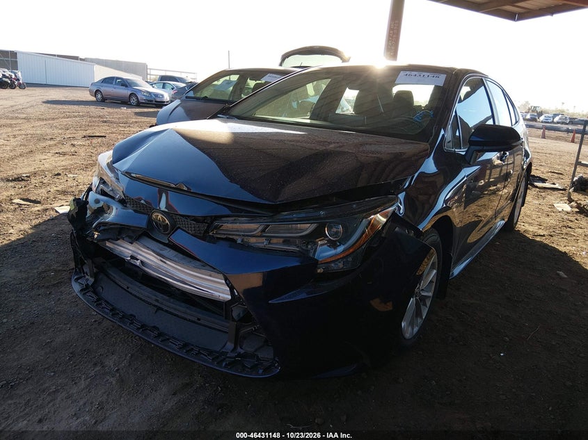 Vin: 5yffpmae1np279432, lot: 46931506, toyota corolla xle 20222