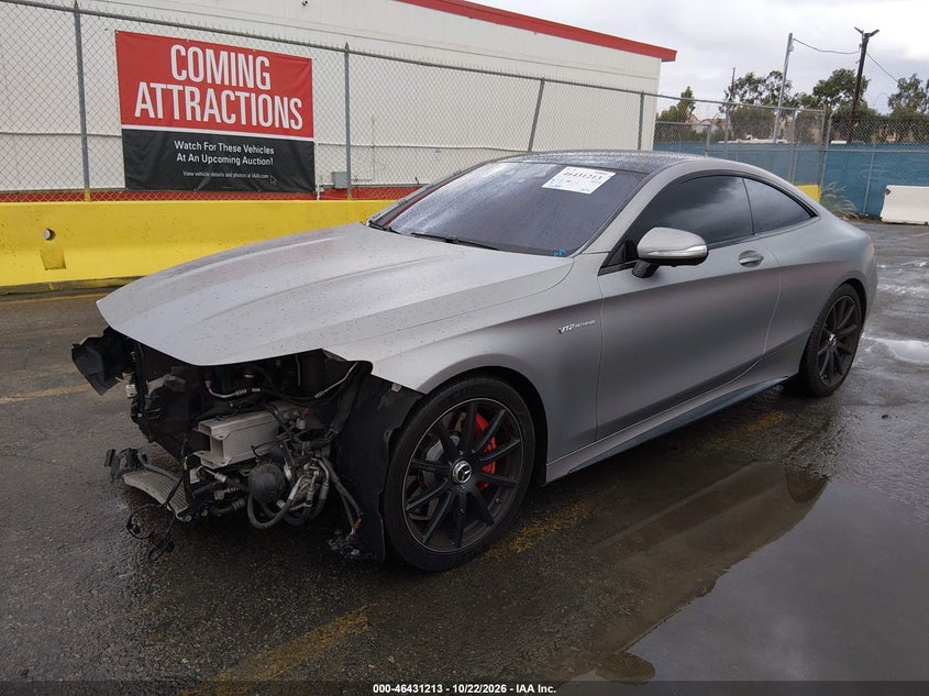 Vin: wddxj7kb8ja033929, lot: 46931571, mercedes-benz amg s 65 20182