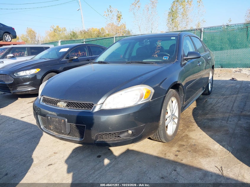 2013 Chevrolet Impala Ltz, Звичайний знос, IAAI, VIN 2G1WC5E37D1162714 — фото 2