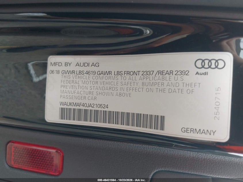 AUDI A4 - zdjęcie 9