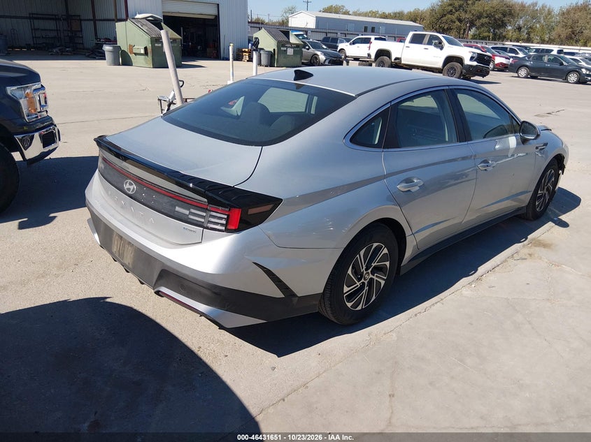 Vin: kmhl24jj0ta167913, lot: 46932009, hyundai sonata hybrid blue 20264