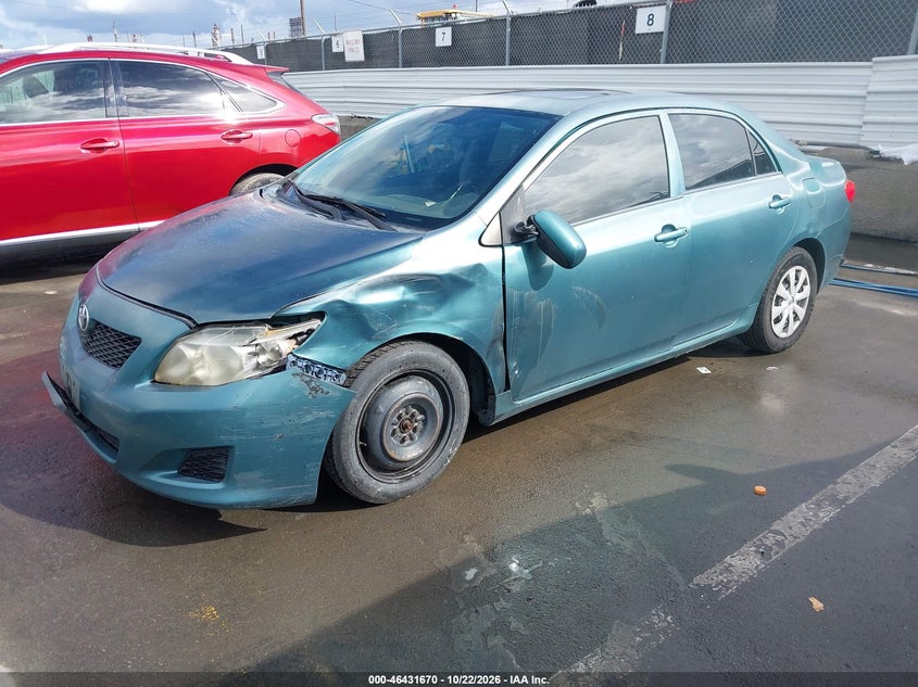 2010 Toyota Corolla Le, Normal Wear & Tear, IAAI, VIN 1NXBU4EE1AZ258008 — photo 2