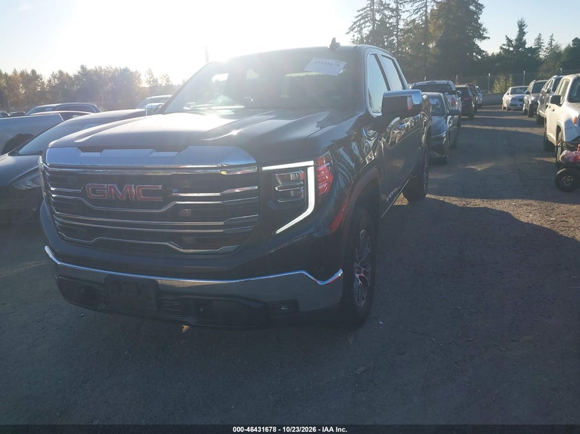2025 GMC Sierra 1500 4Wd Short Box Slt, Right Side, IAAI, VIN 1GTUUDED7SZ322822 — photo 2