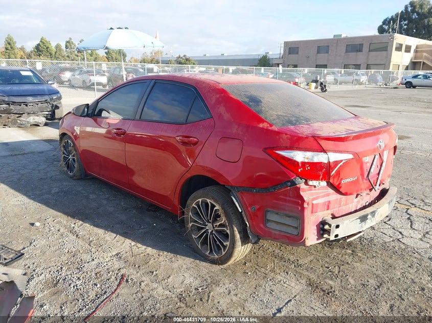 Vin: 5yfburhe5gp367901, lot: 46932067, toyota corolla s plus 20163