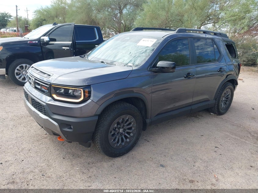 Vin: 5fnyf9h56tb031720, lot: 46932072, honda passport awd trailsport/awd trailsport blackout 20262