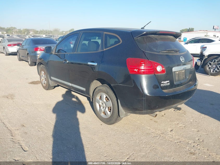 Vin: jn8as5mt3dw553040, lot: 46932097, nissan rogue s 20133
