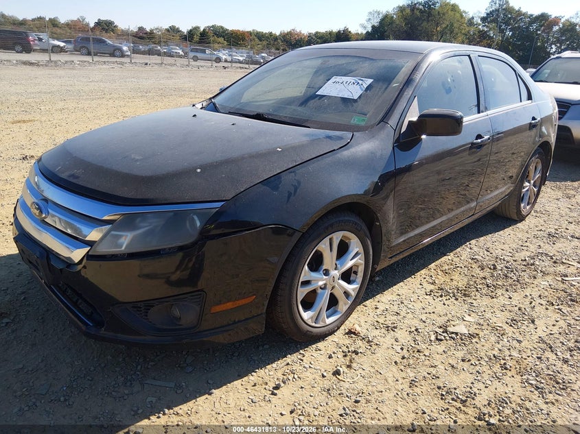 Vin: 3fahp0ha4cr408376, lot: 46932171, ford fusion se 20122