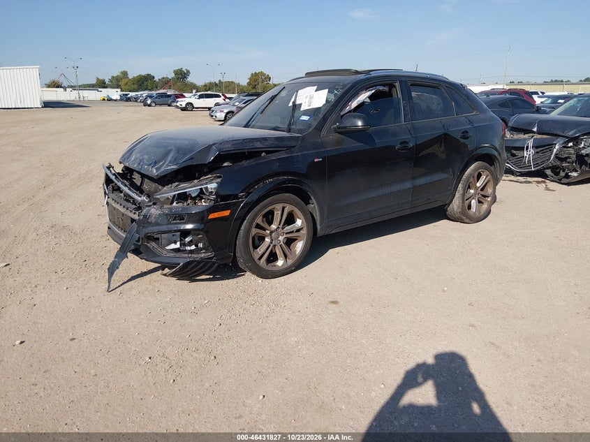 Vin: wa1bccfs9jr016845, lot: 46932185, audi q3 2.0t premium/2.0t sport premium 20182
