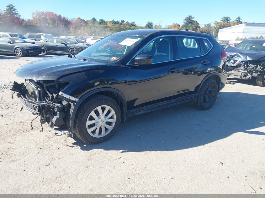 2017 Nissan Rogue S, Front End, IAAI, VIN 5N1AT2MV0HC783856 — photo 2