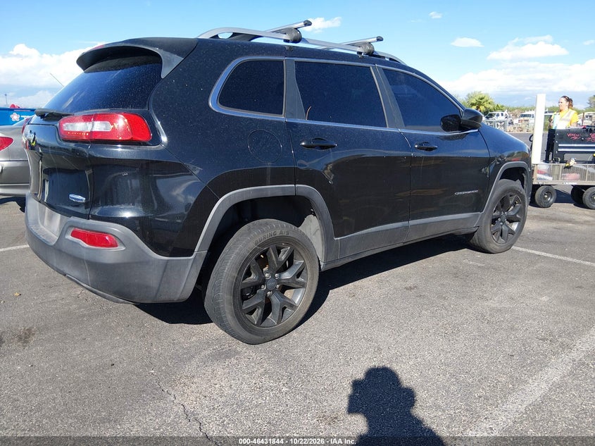 Vin: 1c4pjlcb2ew208637, lot: 46932202, jeep cherokee latitude 20144