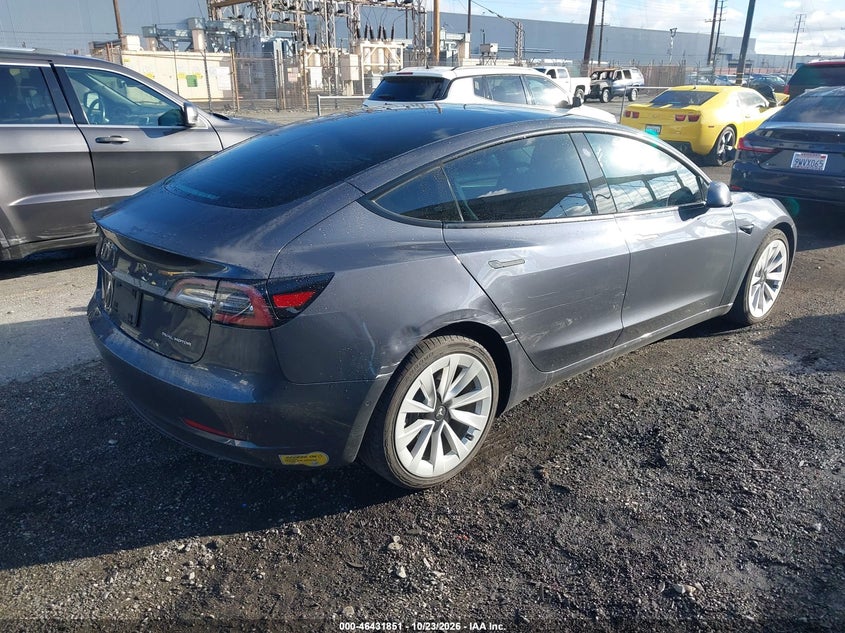 Vin: 5yj3e1eb4nf183555, lot: 46932209, tesla model 3 long range dual motor all-wheel drive 20224