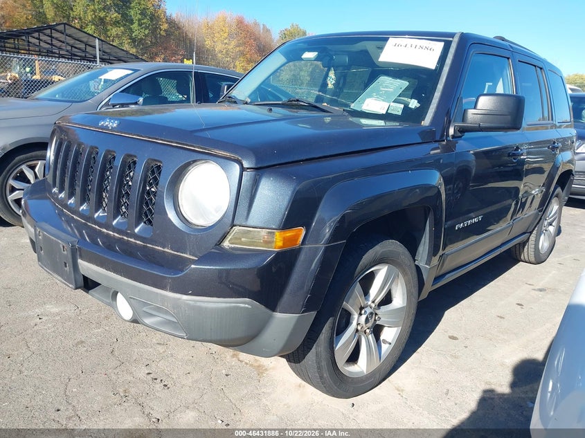 Vin: 1c4njrfb4ed661224, lot: 46932244, jeep patriot latitude 20142