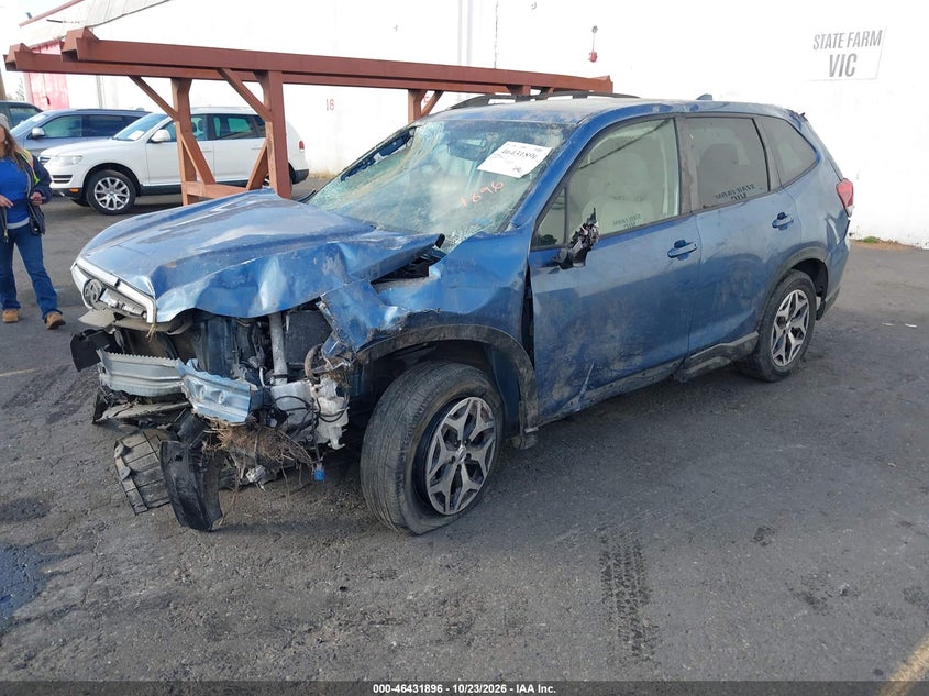 Vin: jf2skafc1mh414116, lot: 46932254, subaru forester premium 20212