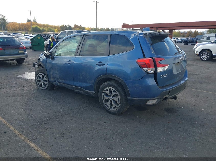 Vin: jf2skafc1mh414116, lot: 46932254, subaru forester premium 20213