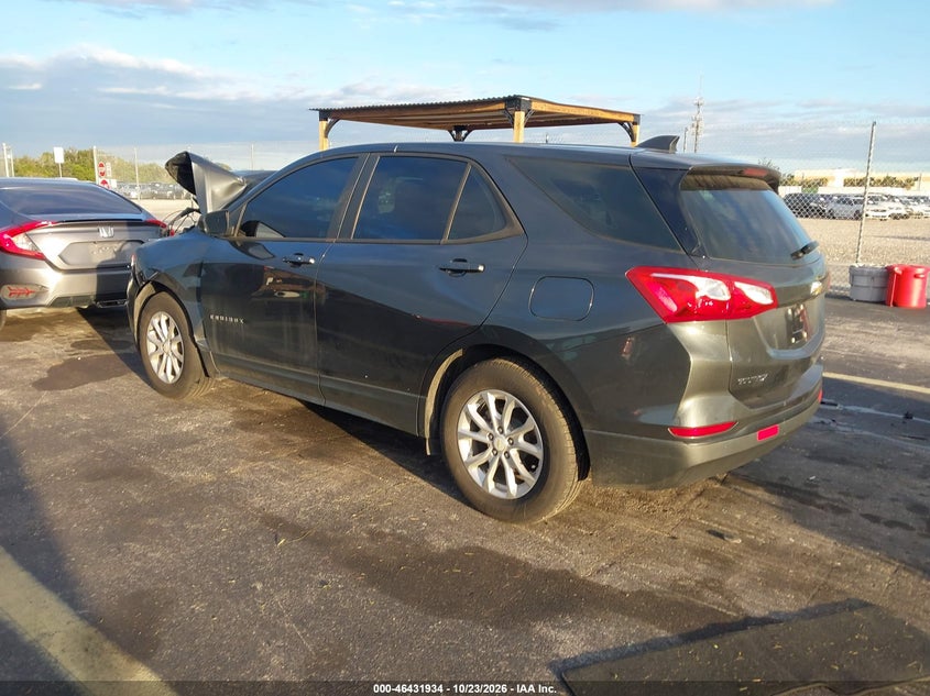 Vin: 2gnaxhev0m6109761, lot: 46932292, chevrolet equinox fwd ls 20213